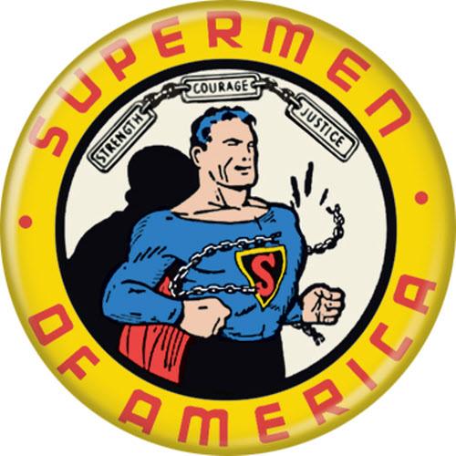 Supermen of America Button