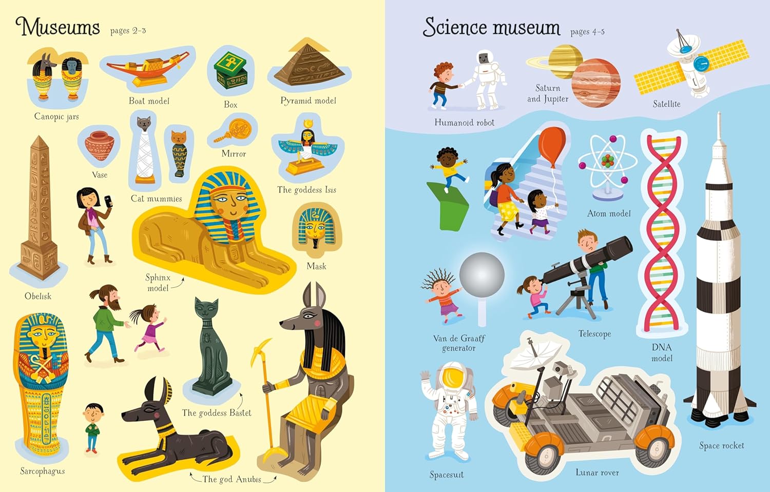 First Sticker Book Museums