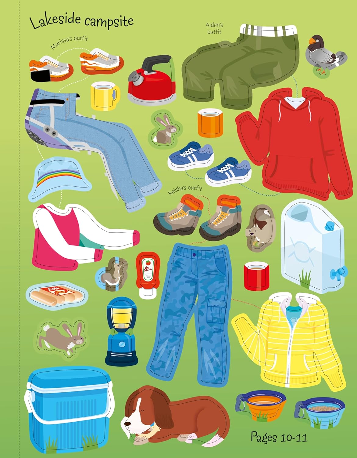 Sticker Dolly Dressing Outdoors