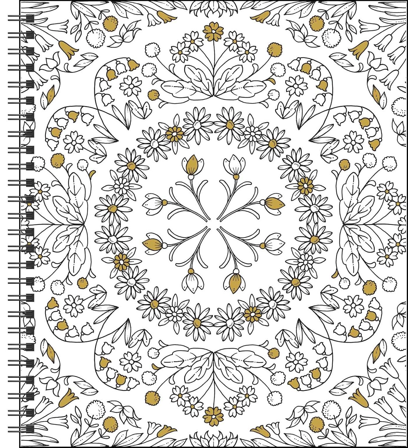 Johanna Basford 2027 Weekly Coloring Calendar