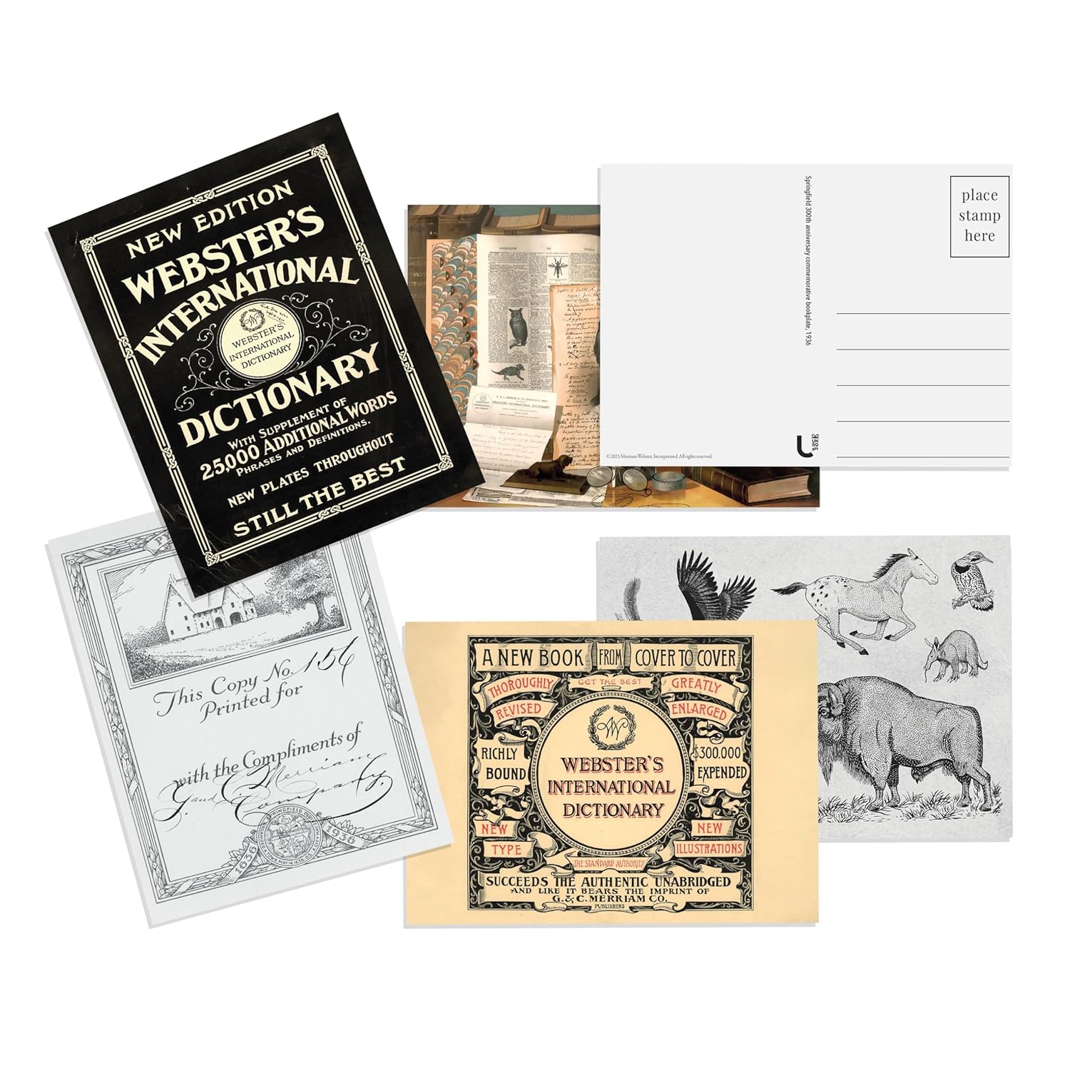 50 Postcards: Art and Ephemera from America's Most Trusted Dictionary