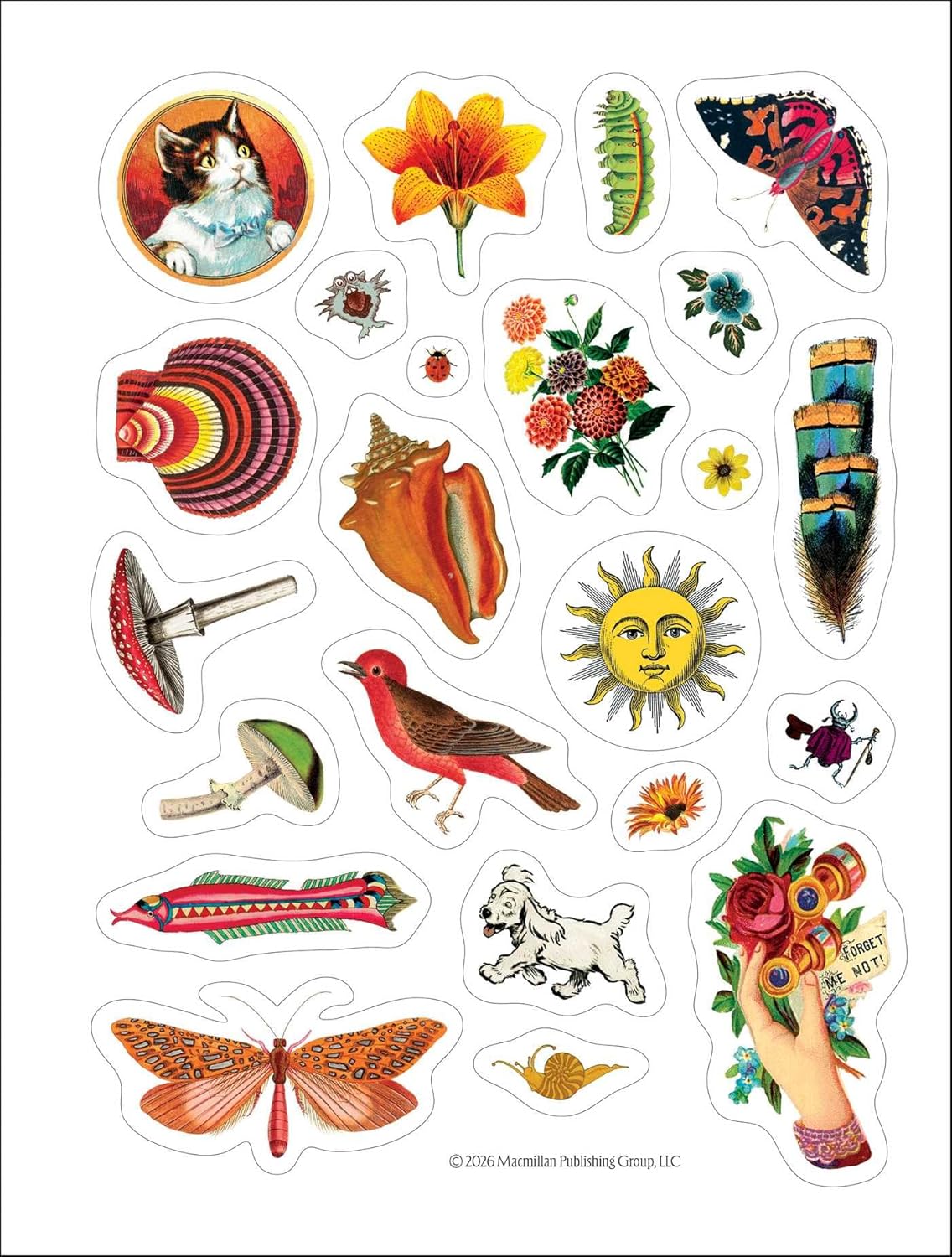 The Antiquarian Sticker Book 2027 Monthly/Weekly Planner Calendar