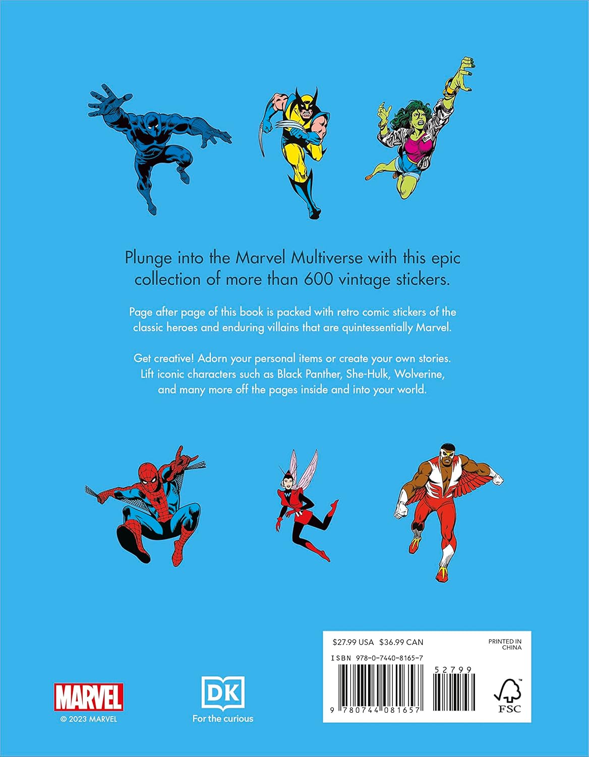 Marvel Sticker Anthology