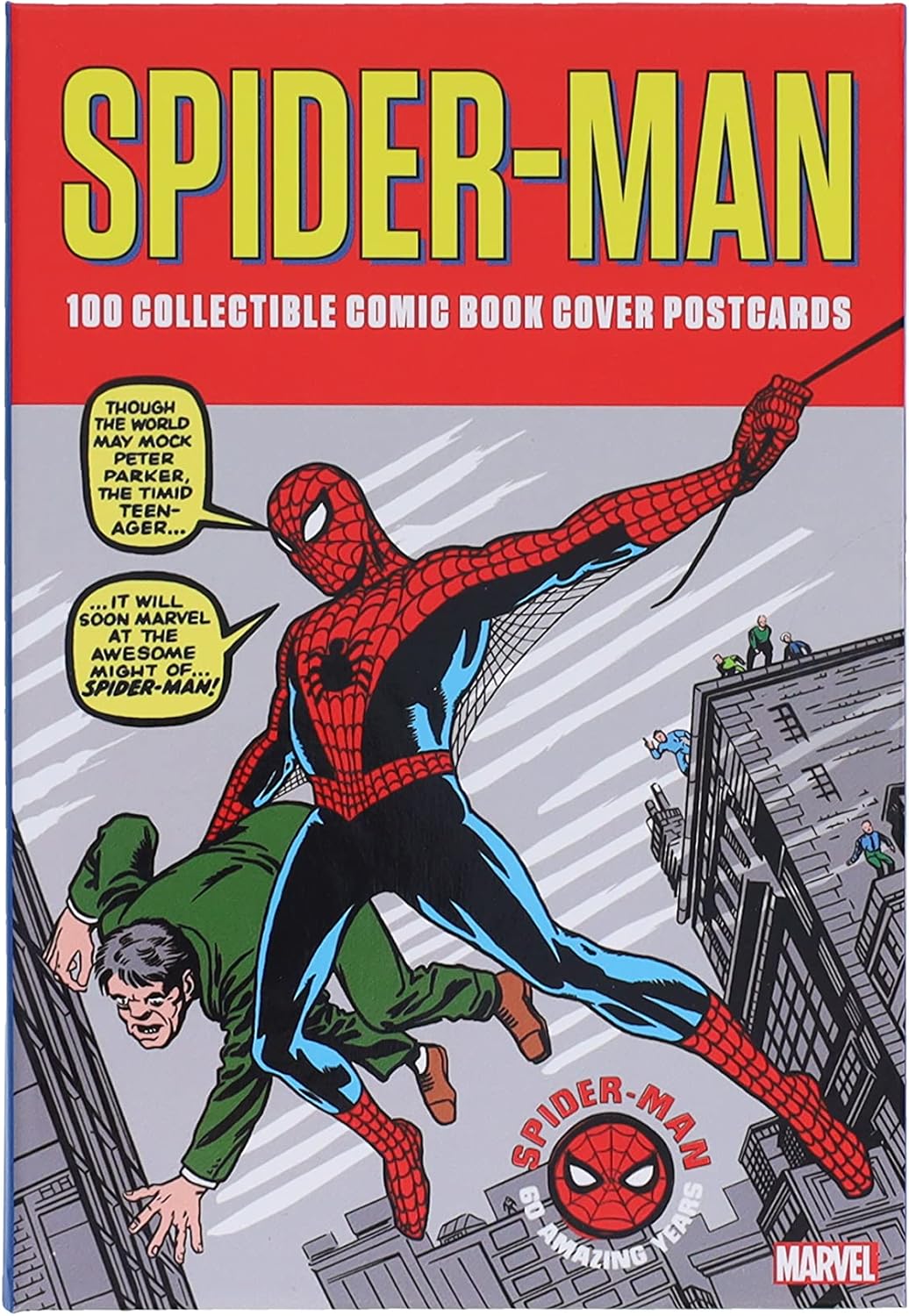 Spider-Man 100 Collectible Comic Book Cover Postcards