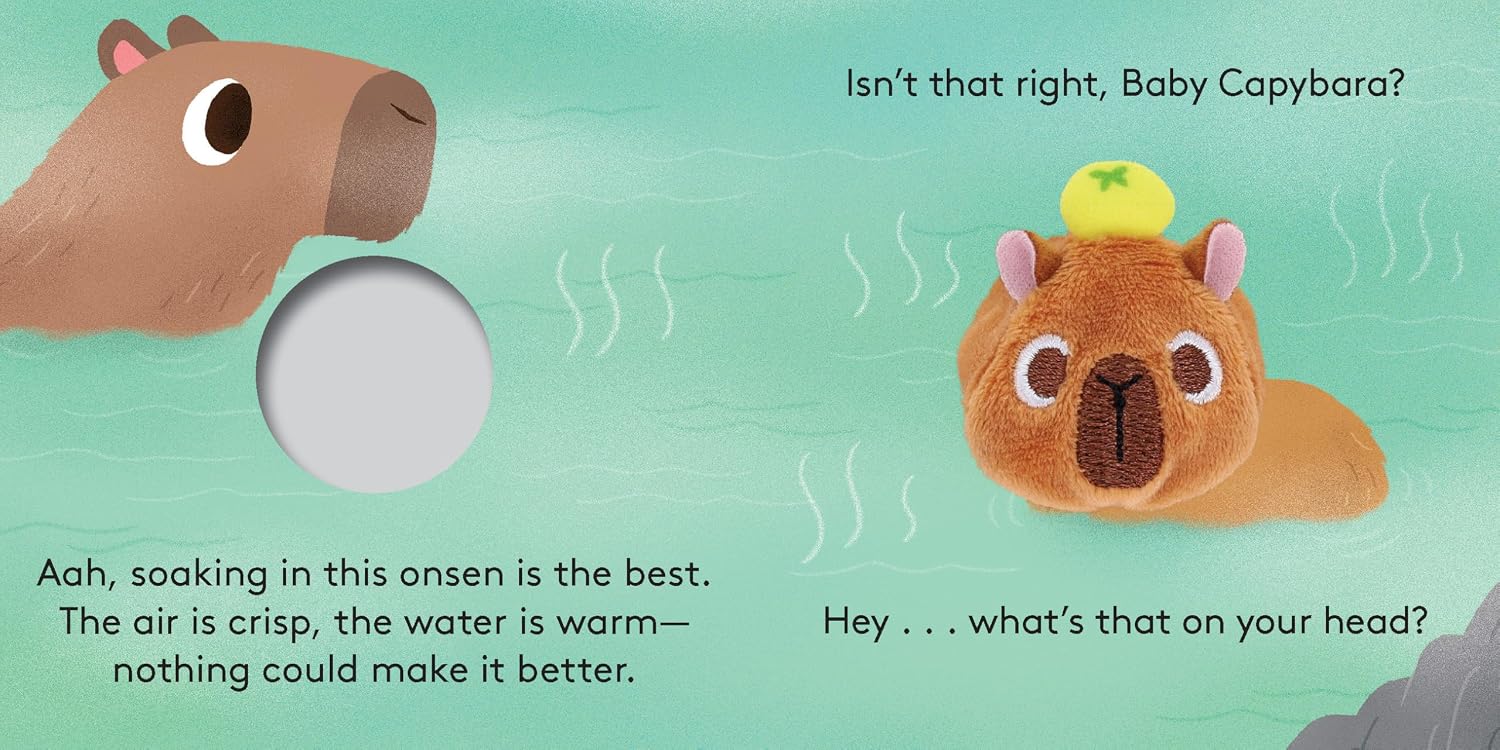 Baby Capybara: Finger Puppet Book (Little Finger Puppet)