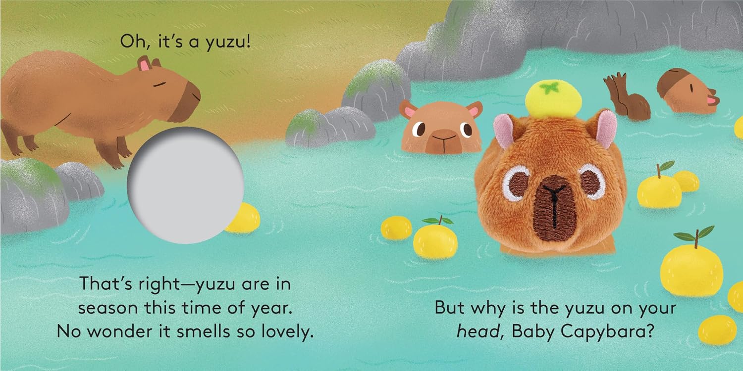 Baby Capybara: Finger Puppet Book (Little Finger Puppet)