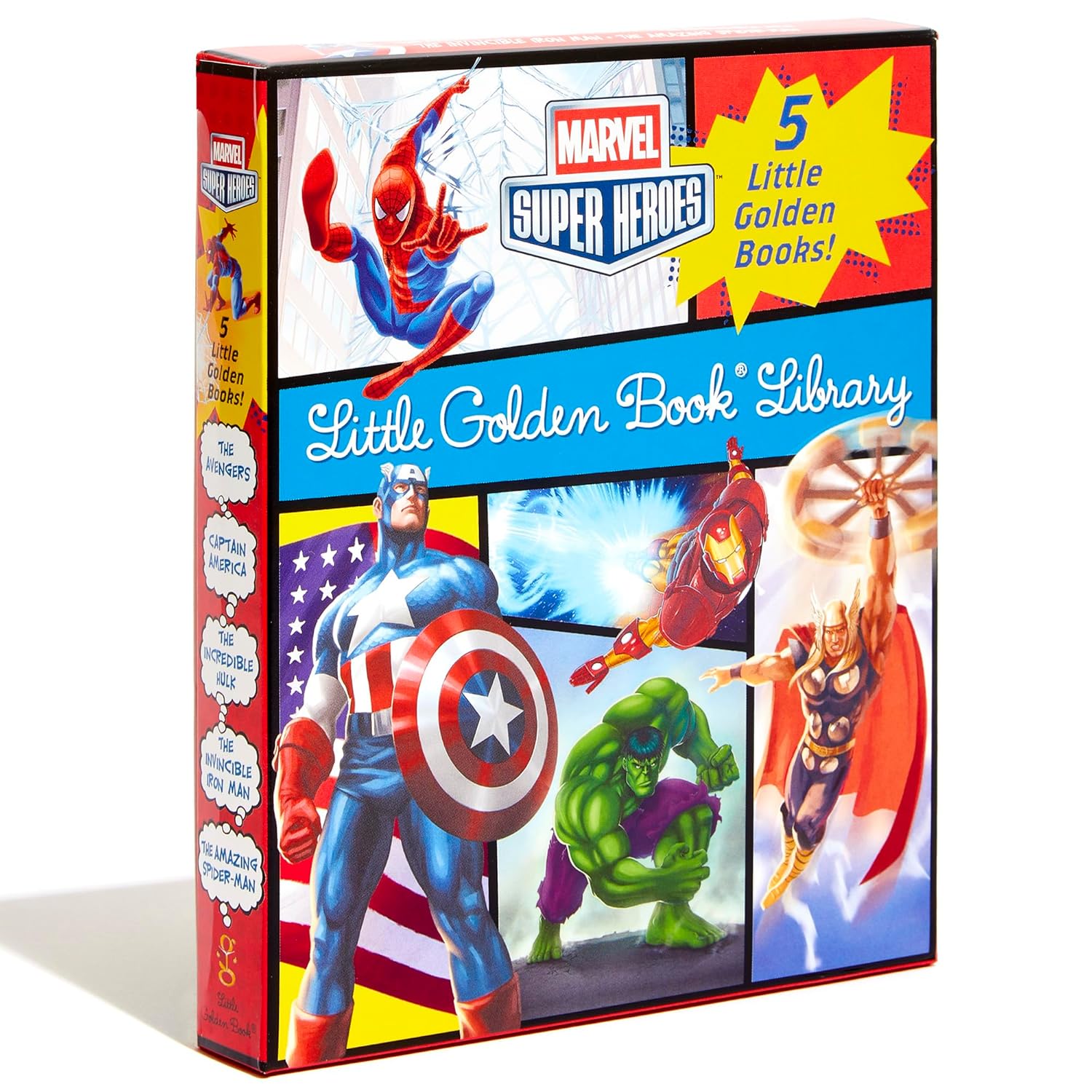 Marvel Super Heroes Little Golden Book Library