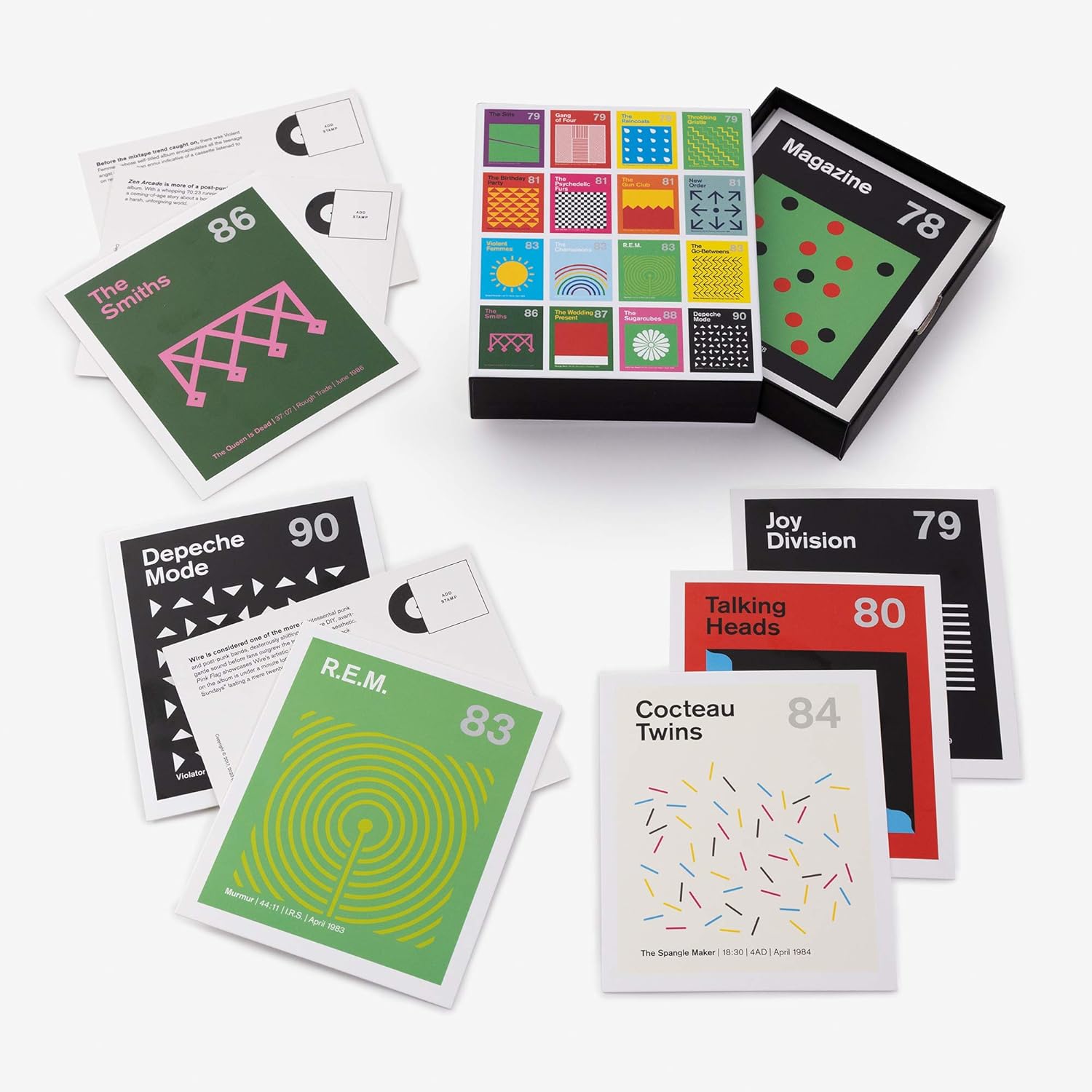 Post Punk Postcards: 50 Designs