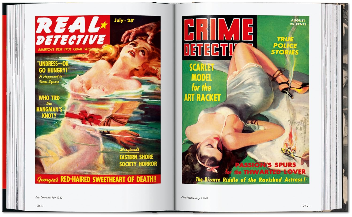 True Crime Detective Magazines. 1924–1969. 45th Ed.