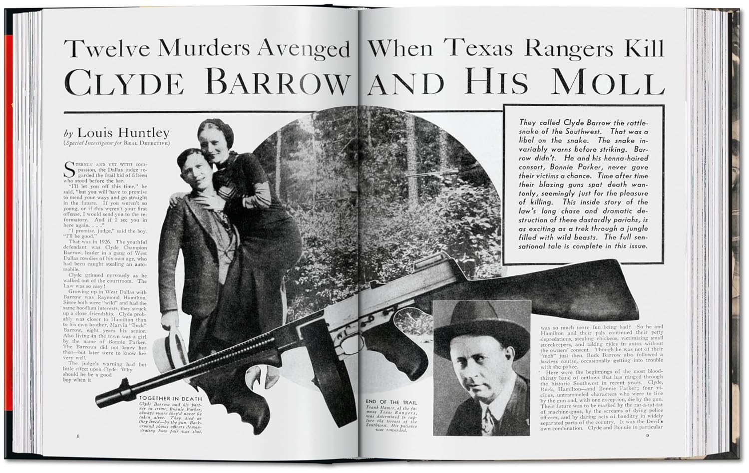 True Crime Detective Magazines. 1924–1969. 45th Ed.
