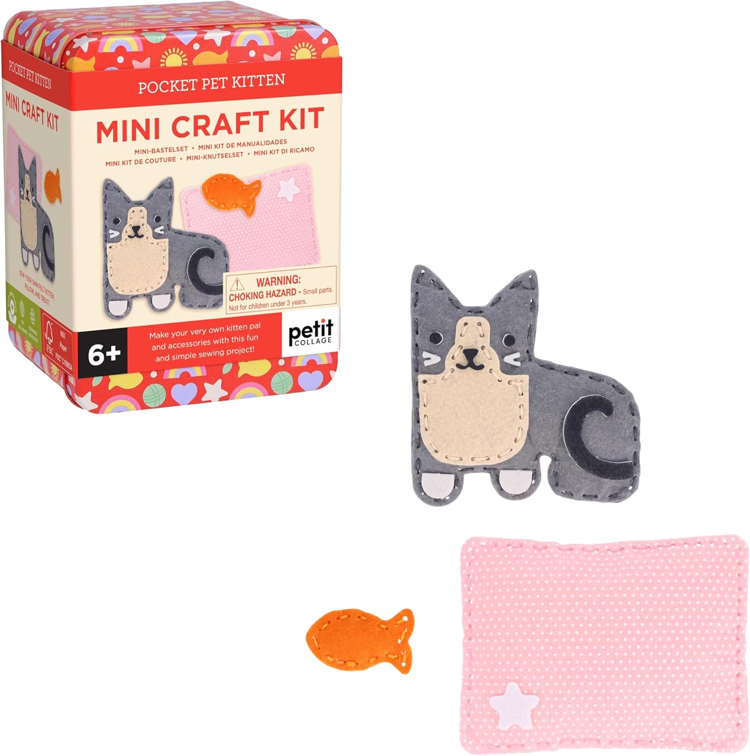 Mini Craft Kit: Pocket Pet Kitten