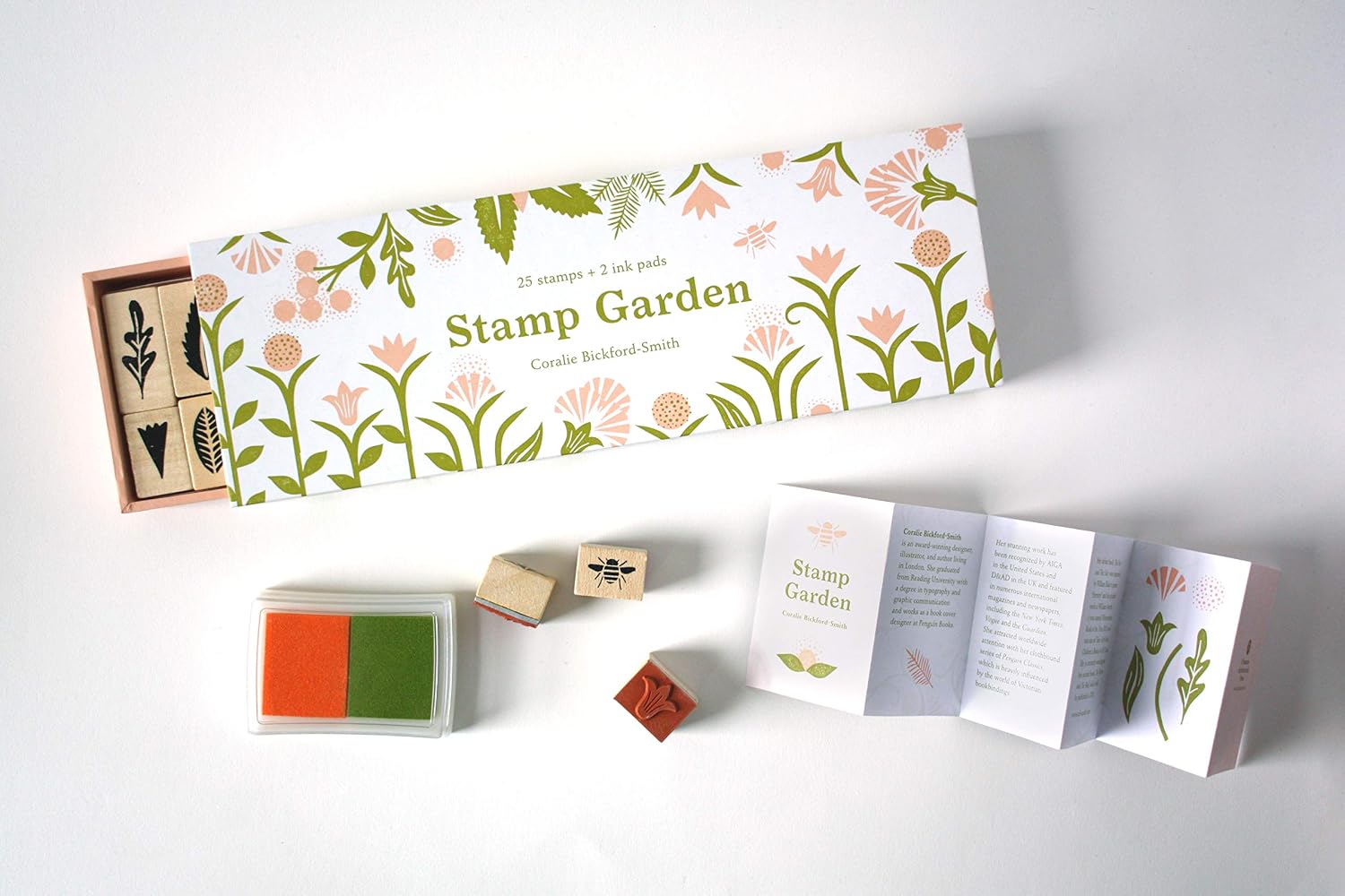 Stamp Garden (25 stamps, 2 ink colors)