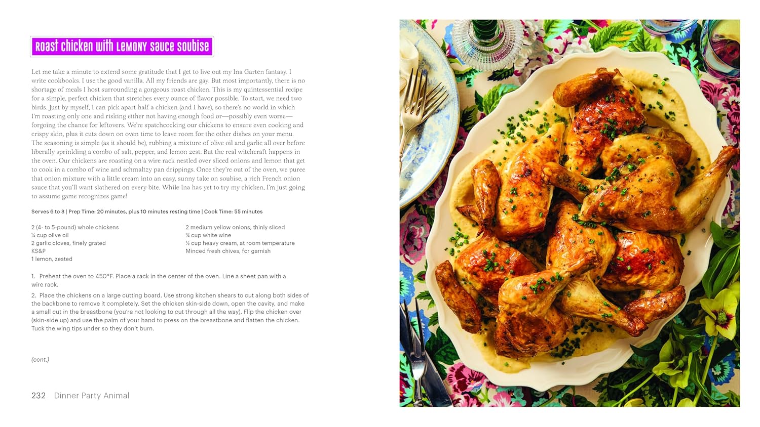 Dinner Party Animal: Recipes to Make Every Day a Celebration