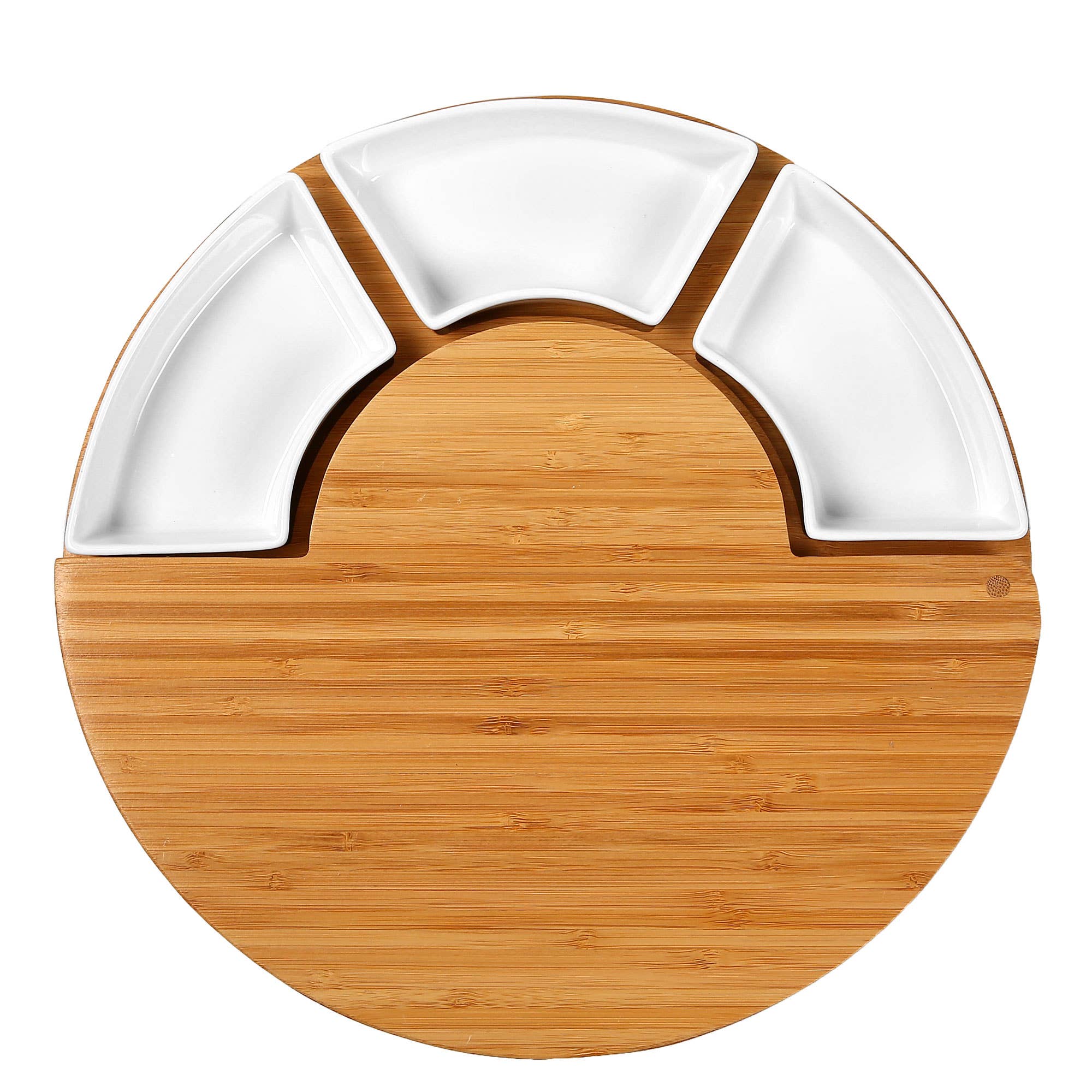 13-Piece Cheese Cutting Board Set w/ Slide Out & 3 Knives