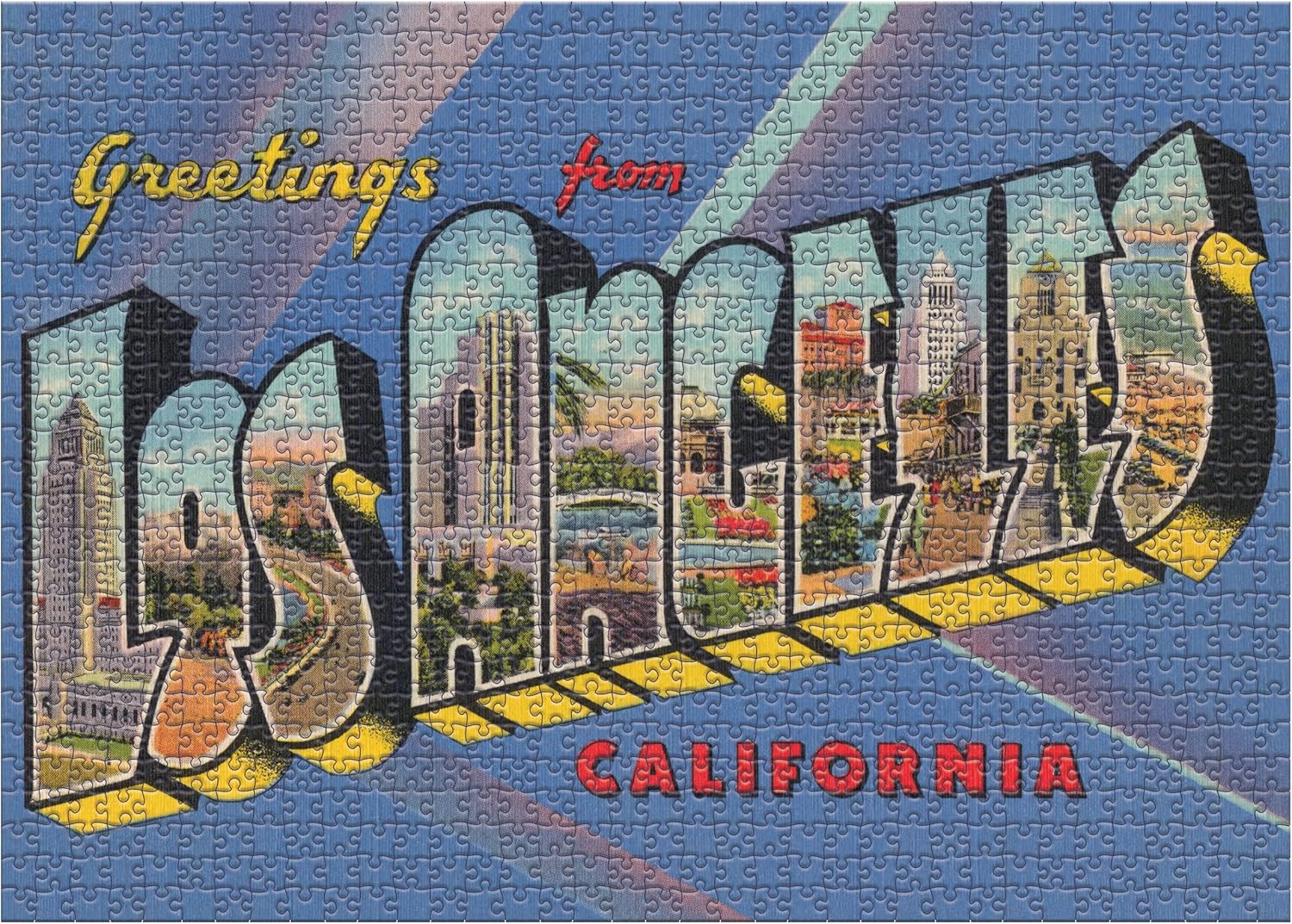 Greetings from Los Angeles Puzzle 1000 Pieces