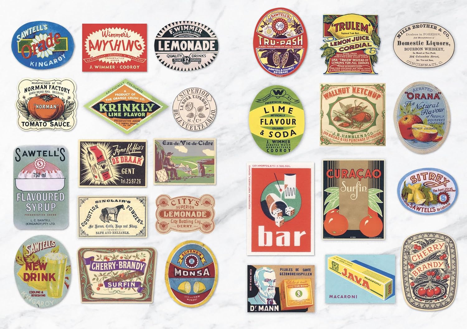 The Curious Collections Sticker Book