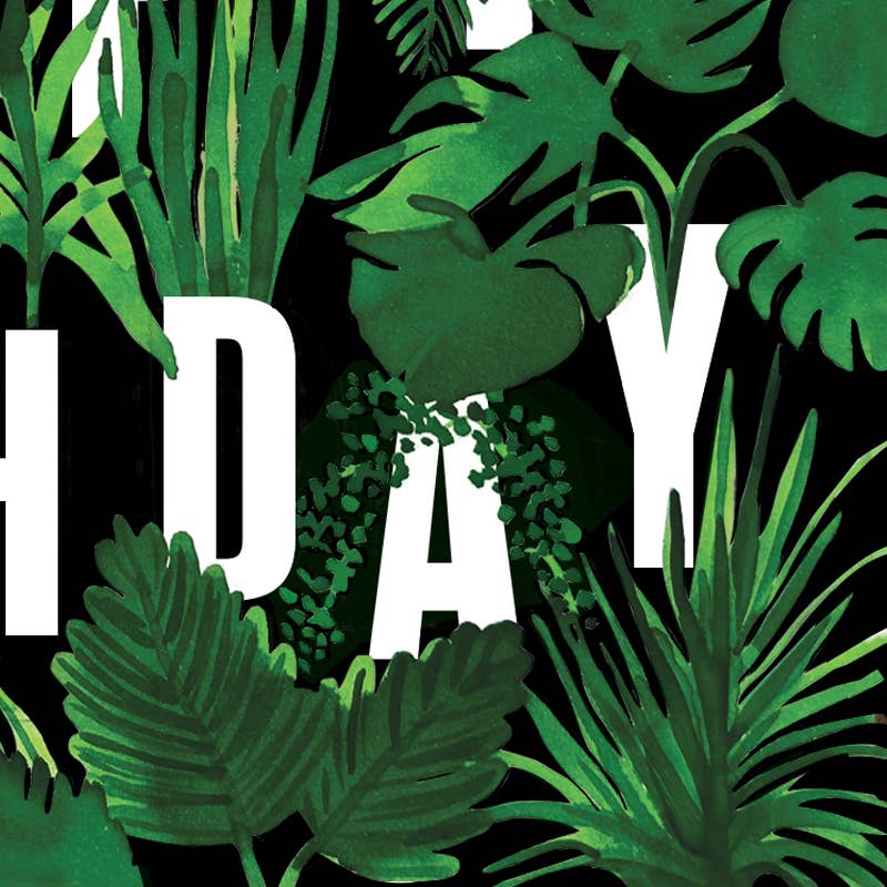 Plant Lovers Watercolor Birthday Card