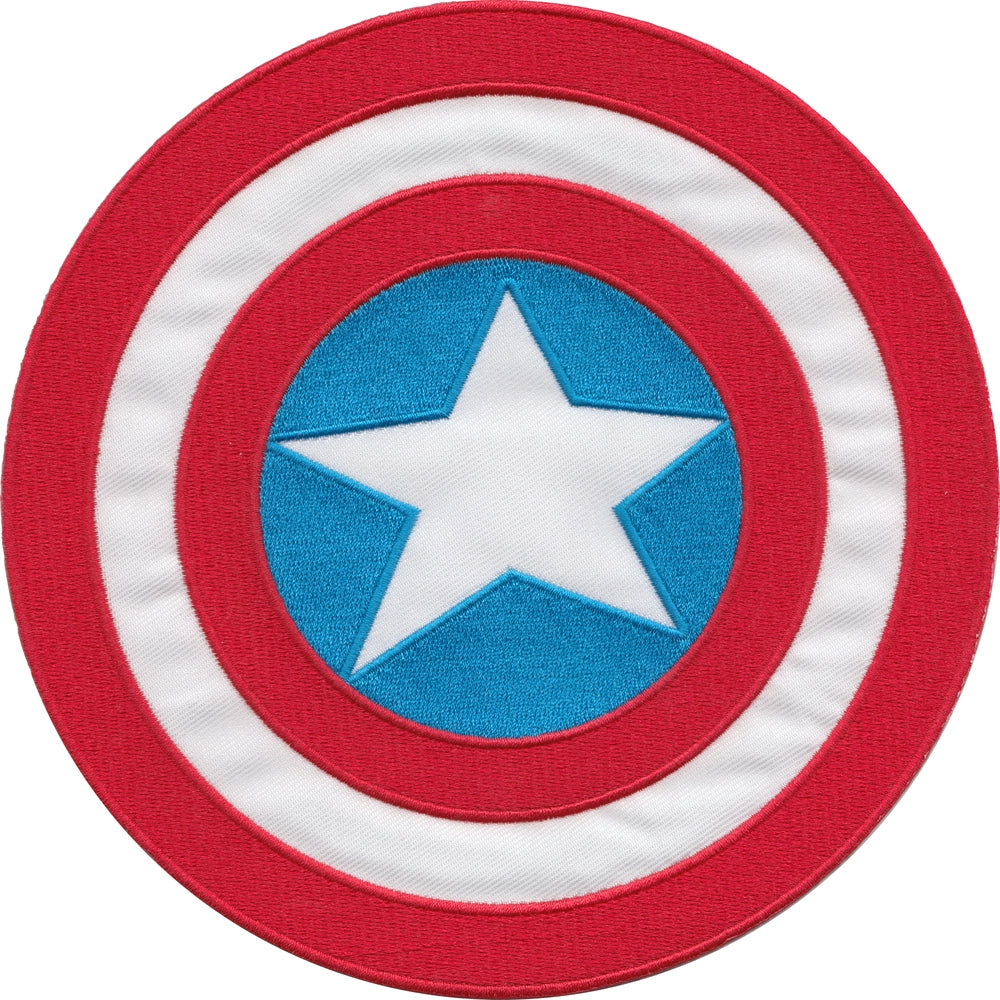 Captain America Back Patch 7.5" Diameter