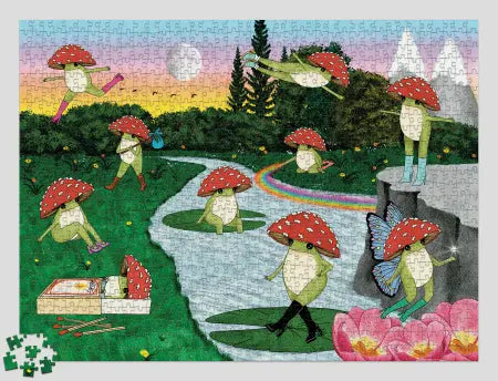 The Little Frog 1,000-Piece Puzzle
