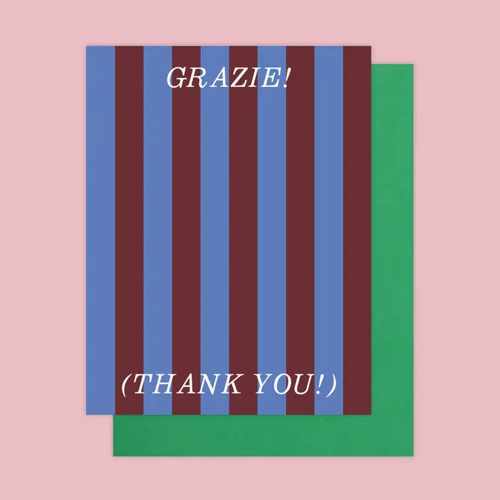Grazie Thank You Card