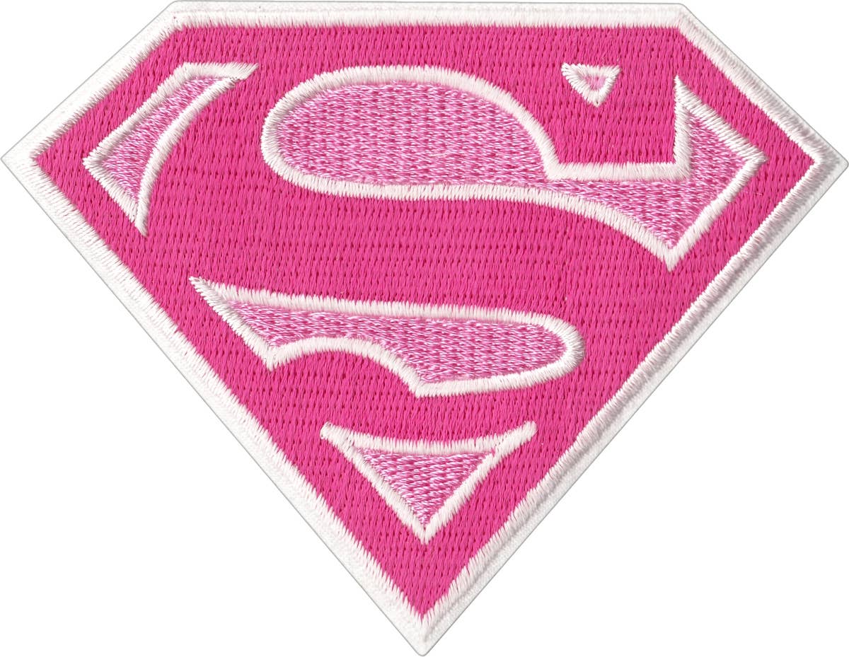 Supergirl Logo Patch 3.88"