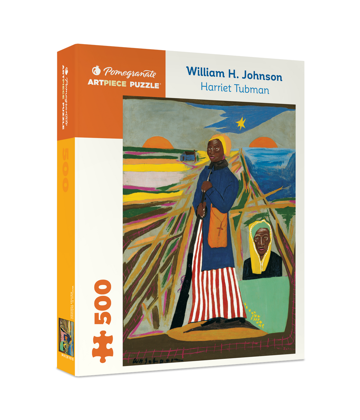 William H. Johnson: Harriet Tubman 500-Piece Jigsaw Puzzle