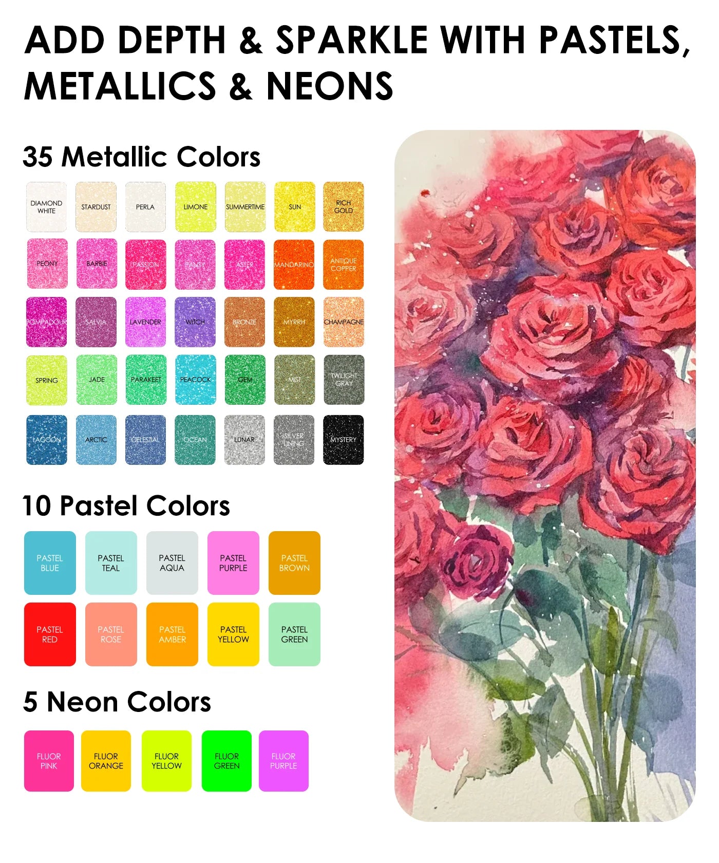 All-in-One Premium Watercolor Set of 100
