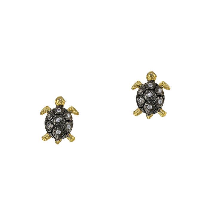 Turtle Post Earrings