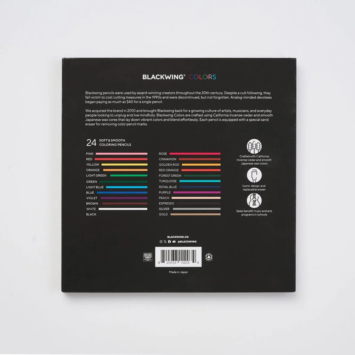 Blackwing Colors (Set of 24)