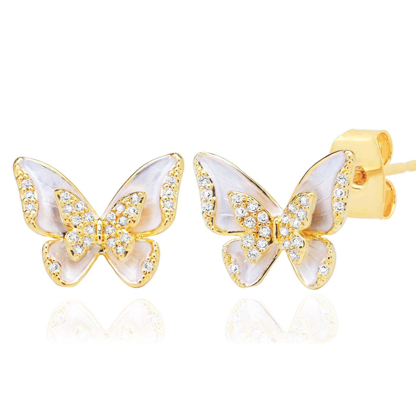 Butterfly Post Earrings