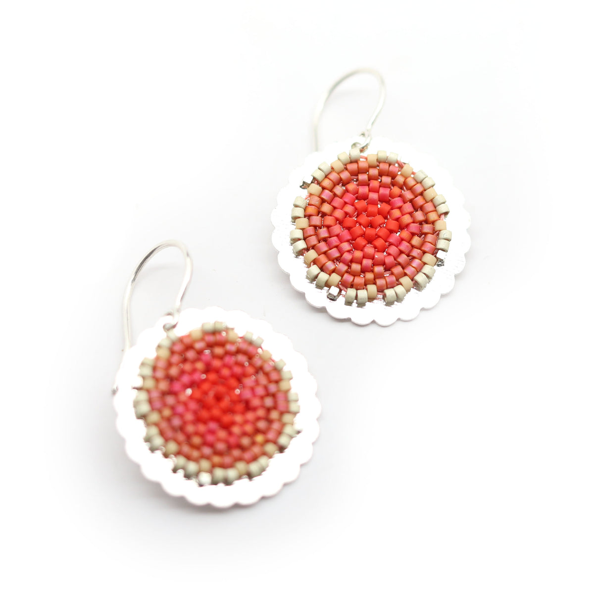 Curly Flat Earrings