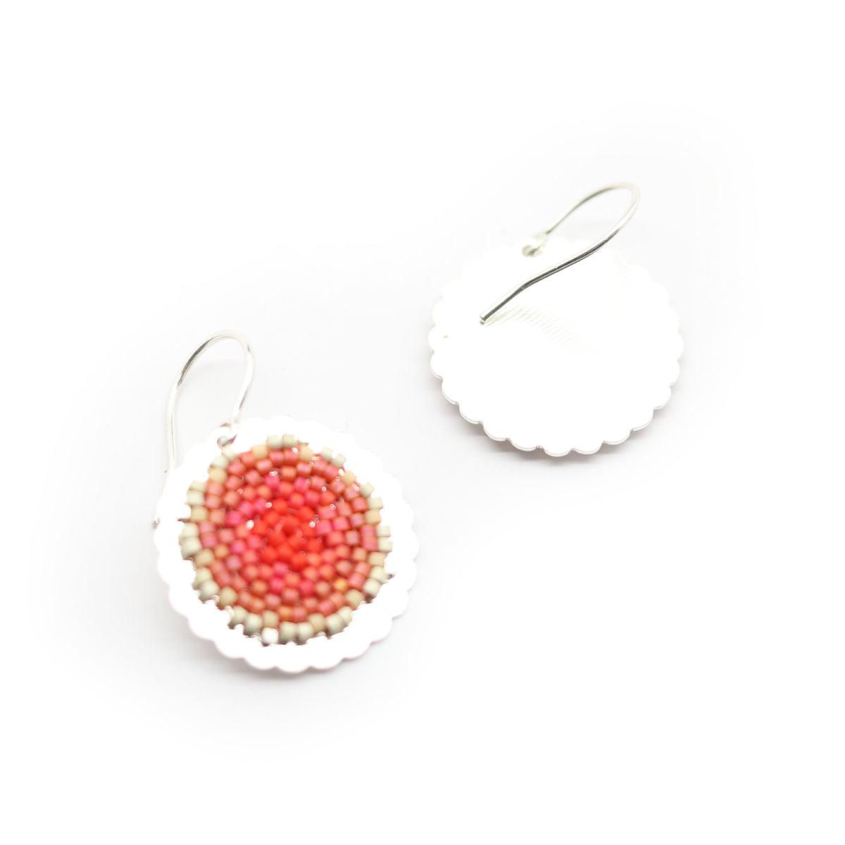 Curly Flat Earrings