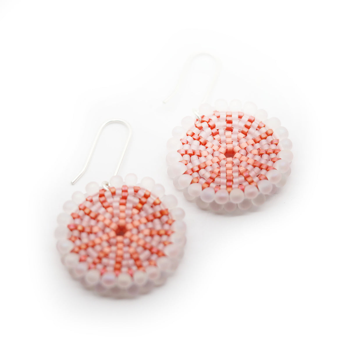 Disc Drop Earrings