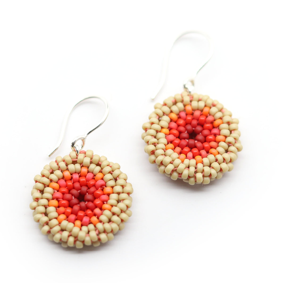 Small Disc Earrings