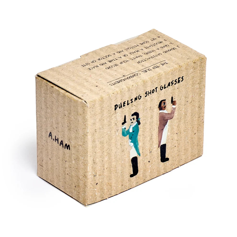 Hamilton Dueling Shot Glass Set