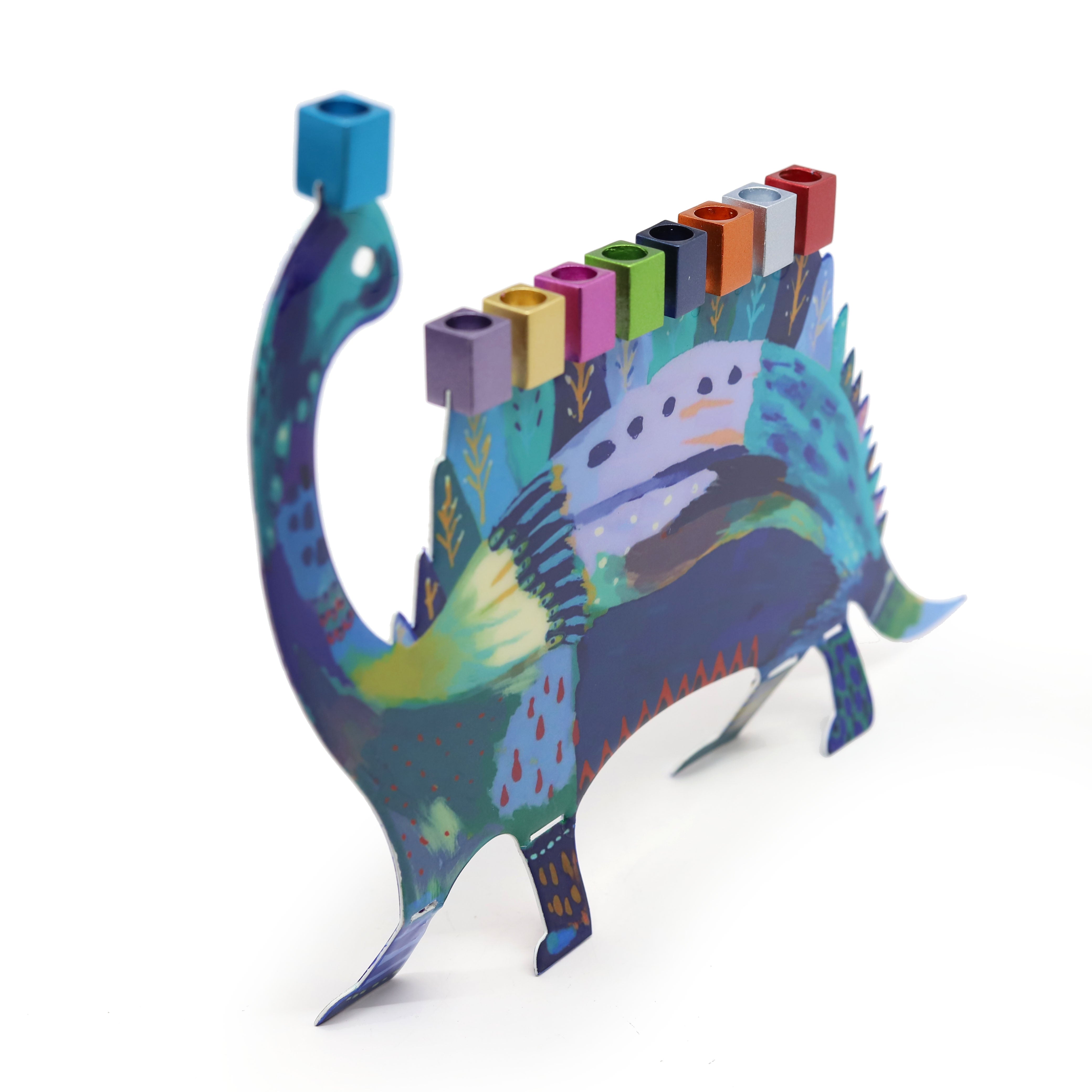Dinosaur Hanukkiah