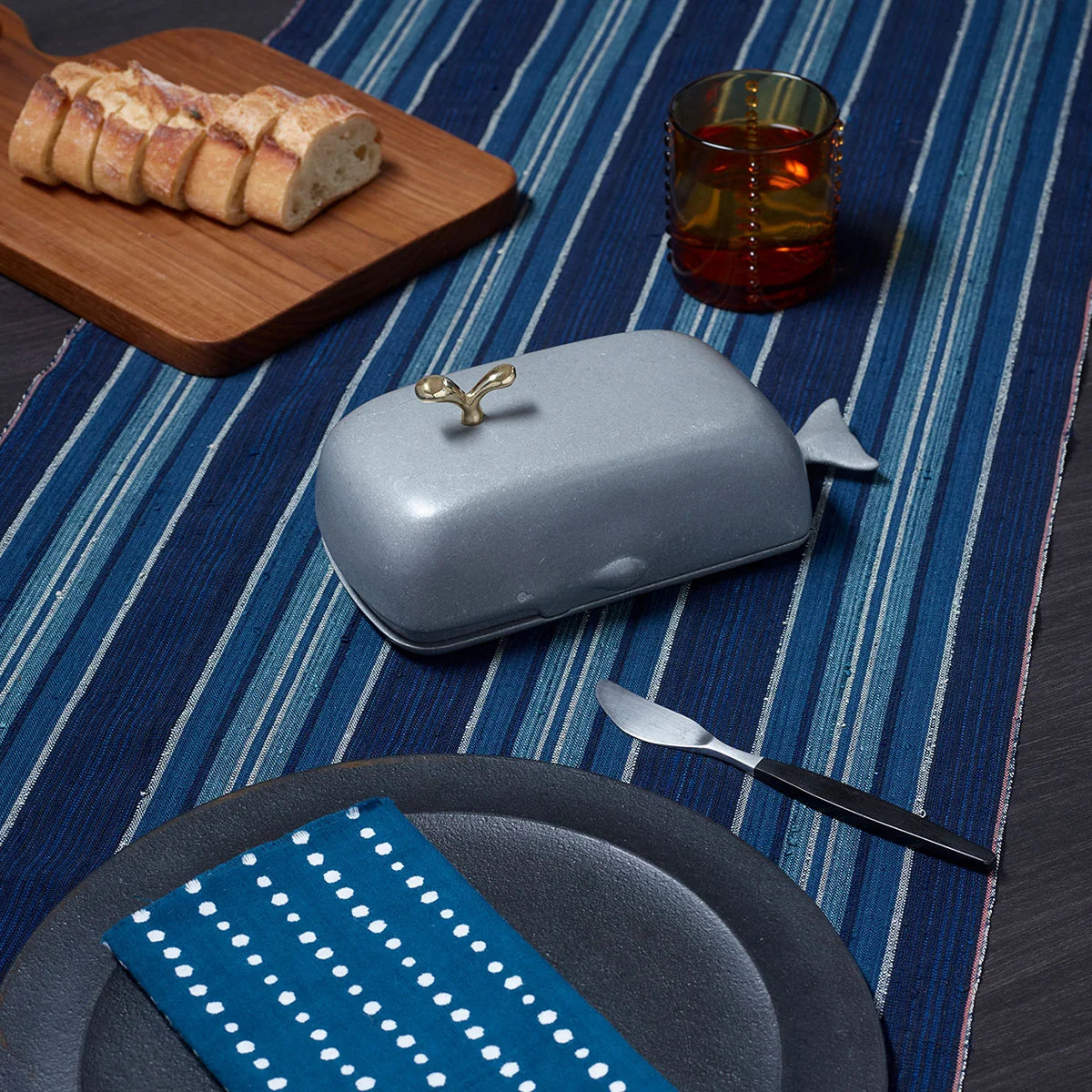 Whale-Shaped Butter Dish