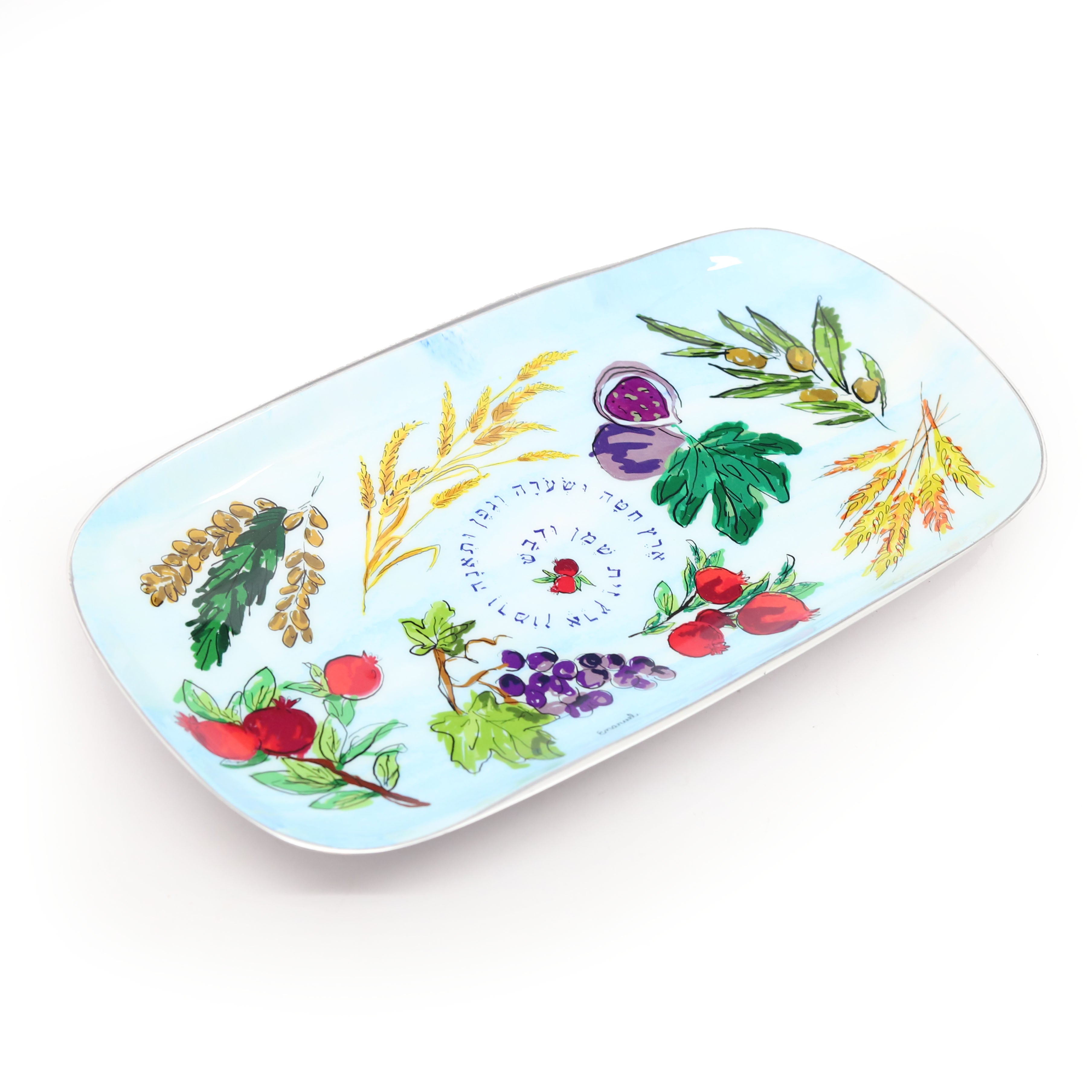 7 Species Painted Tray