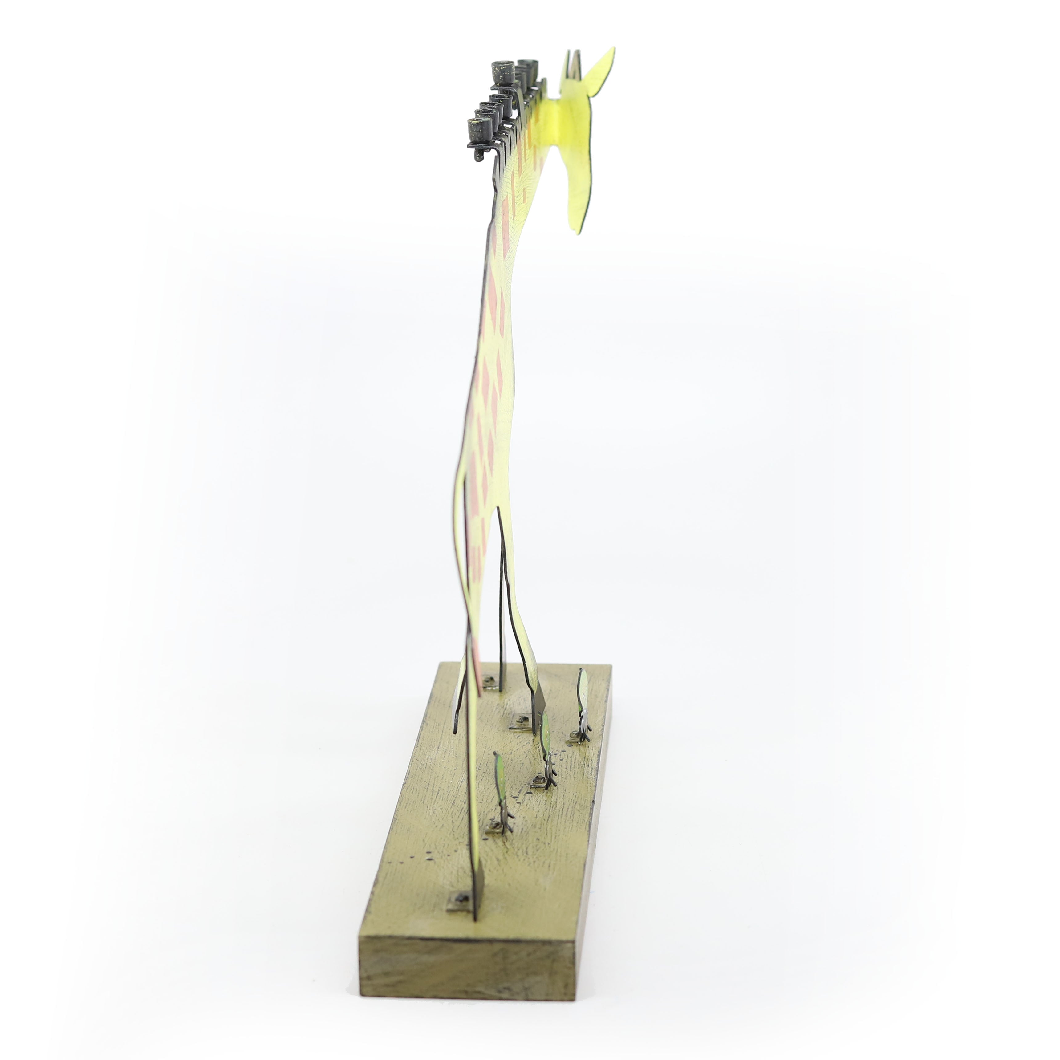 Artisan Giraffe Hanukkiah