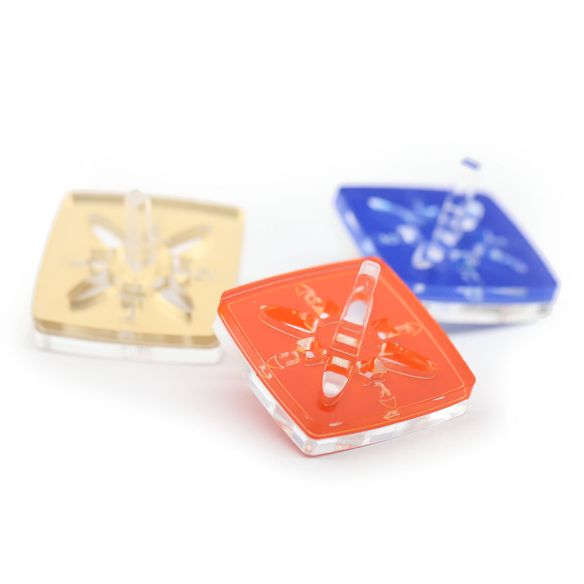 Acrylic Dreidel Assortment