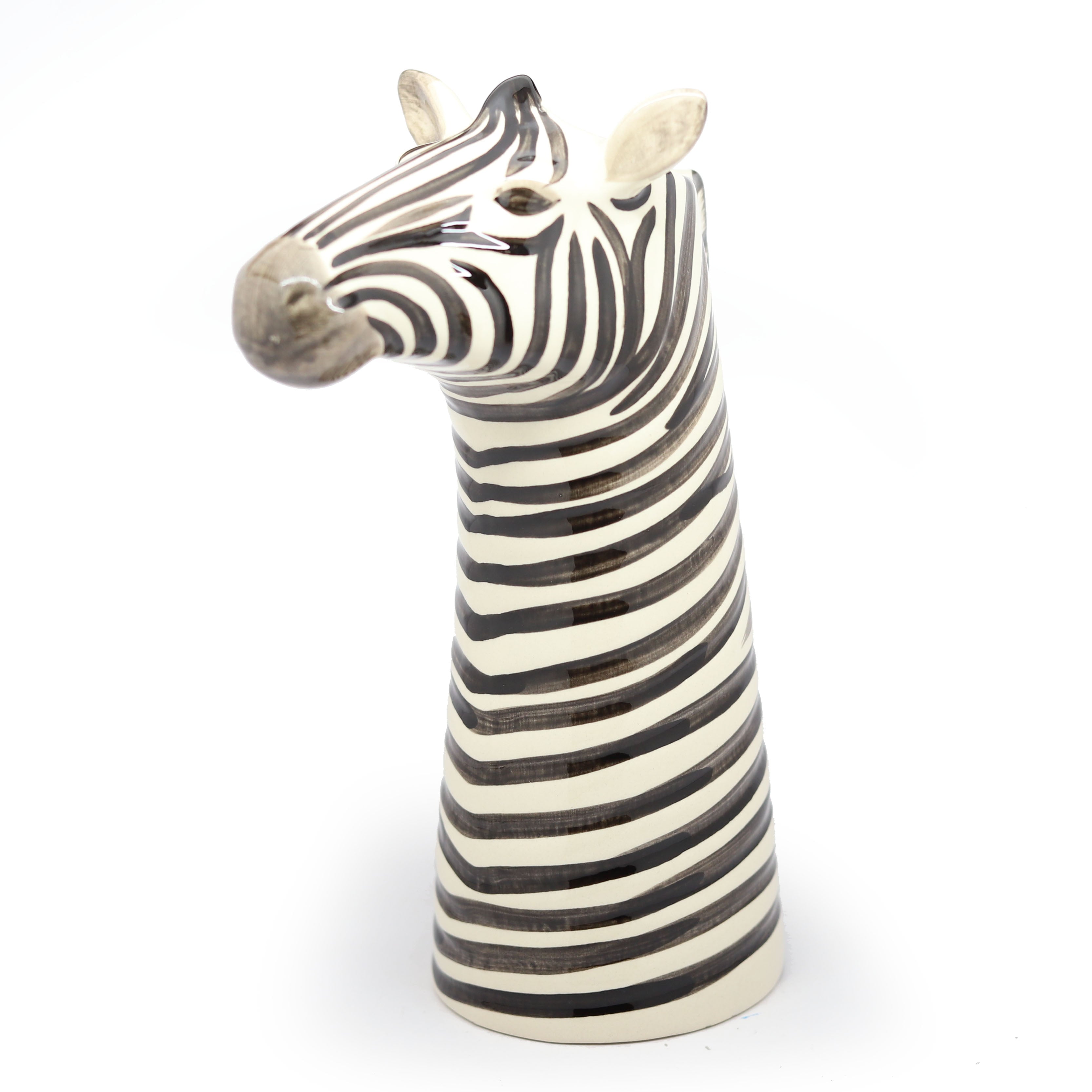 Zebra Flower Vase