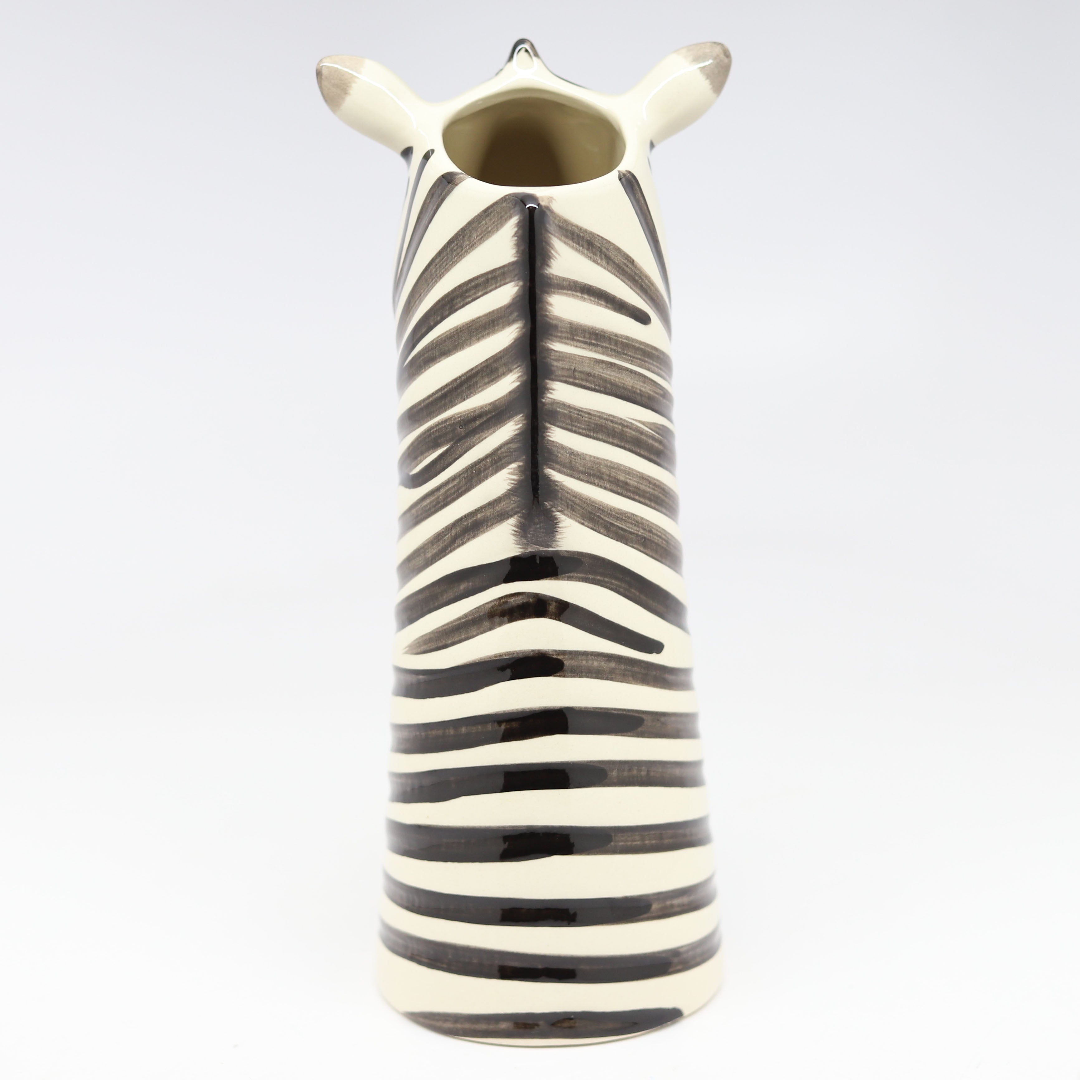 Zebra Flower Vase