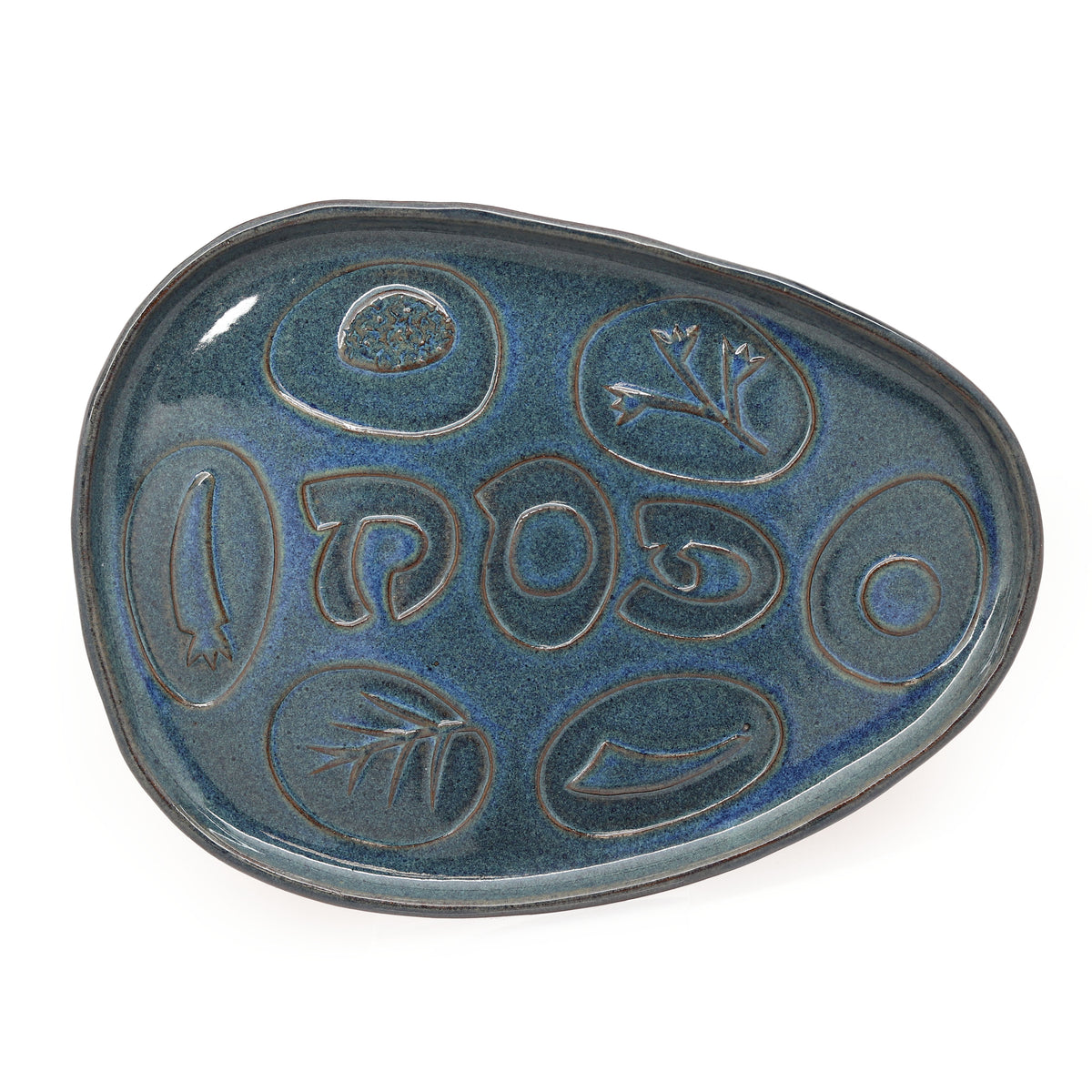 Ceramic Seder Plate