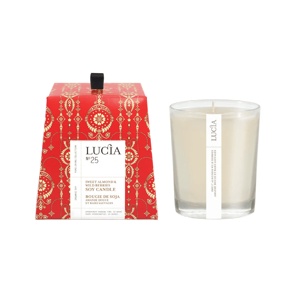 N°25 Sweet Almond & Wild Berries Soy Candle