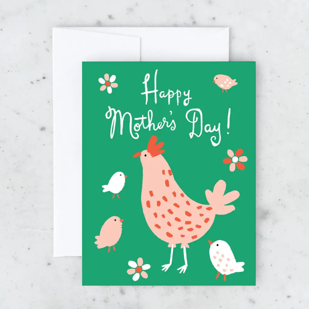Chicken Mother's Card