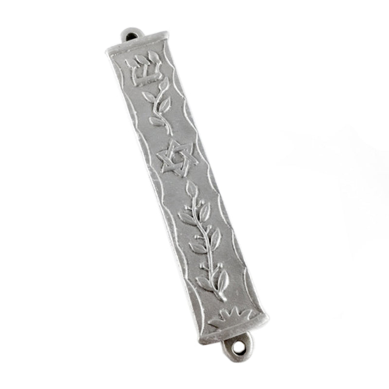 Pewter Star of David Mezuzah Case