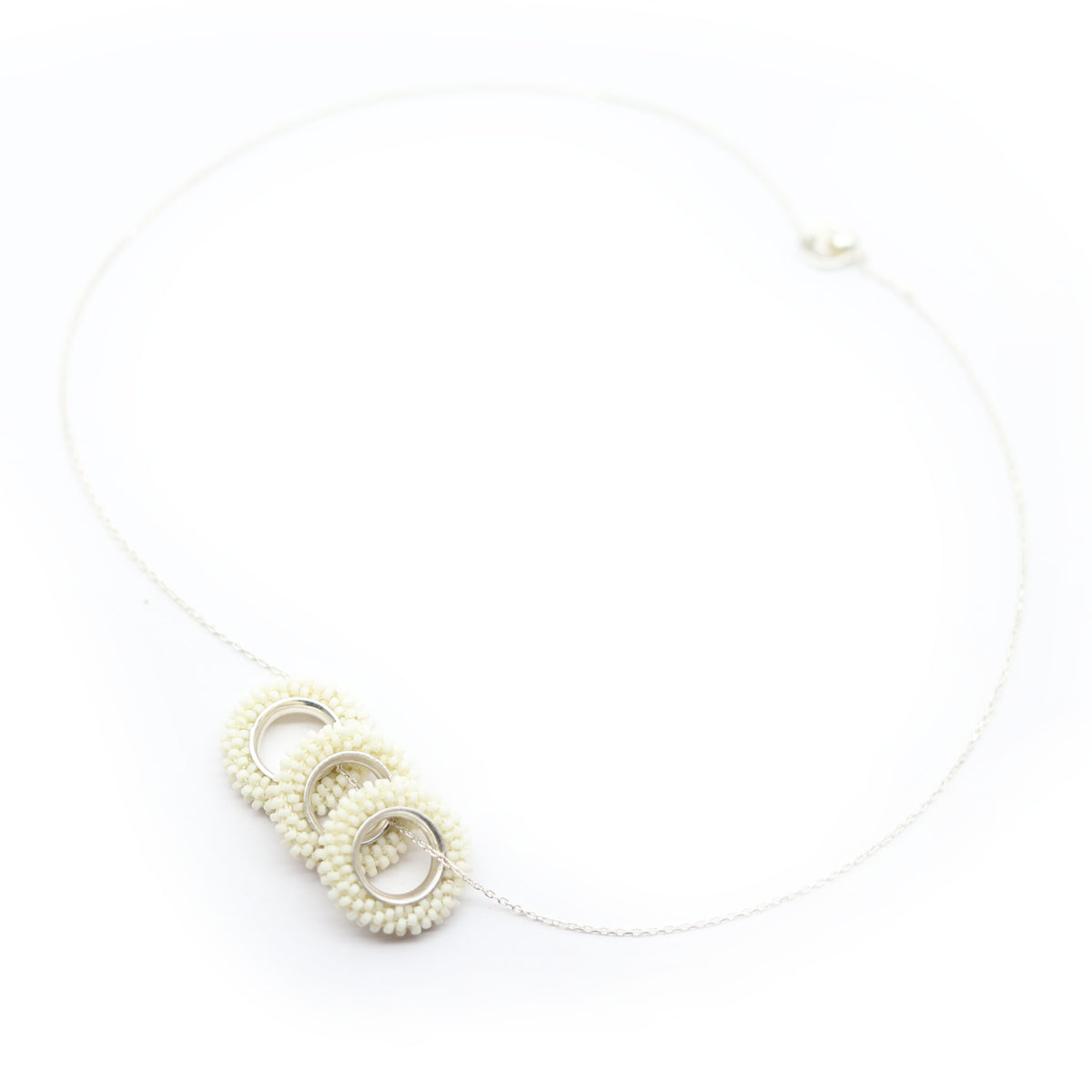 Loops Necklace with Beading