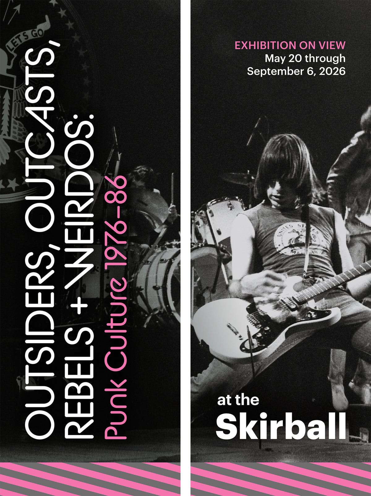 Outsiders, Outcasts, Rebels + Weirdos: Punk Culture 1976-1986 Banner