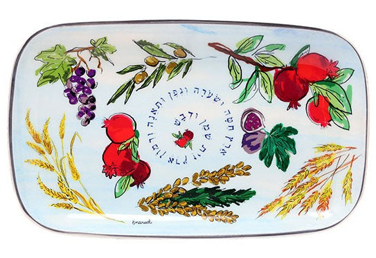 7 Species Painted Tray