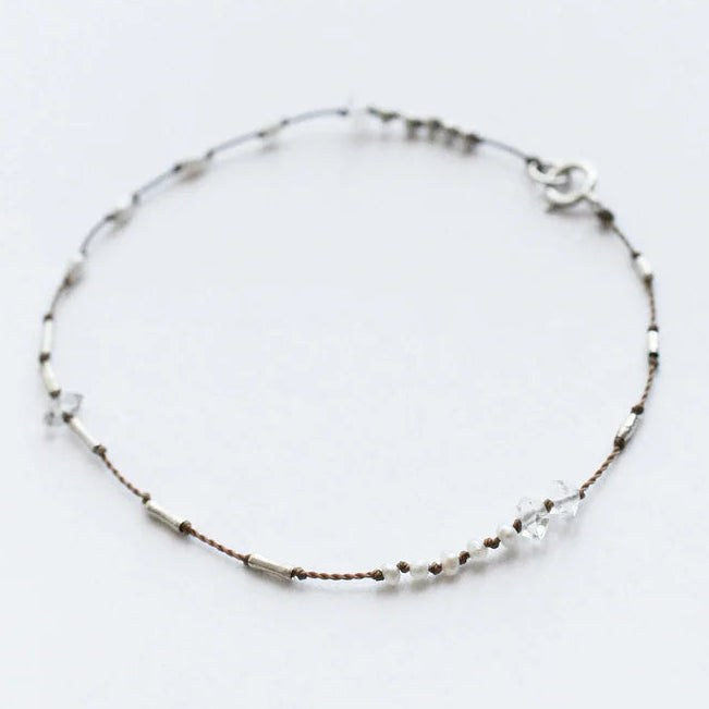 Silver Seed Bracelet